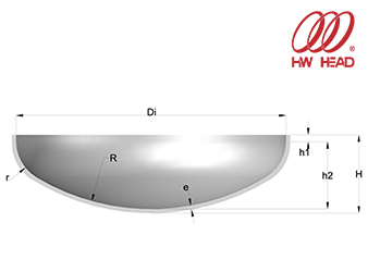 Korbbogen Head (DIN 28013)